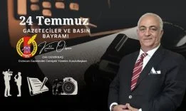 Siyah Beyaz Resimli Şık Modern 10 Ocak Çalışan Gazeteciler Günü Kutlama Mesajı İnstagram Hikayesi (760 x 455 piksel)